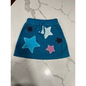 Mini Boden star skirt‎ girls size 4-5
